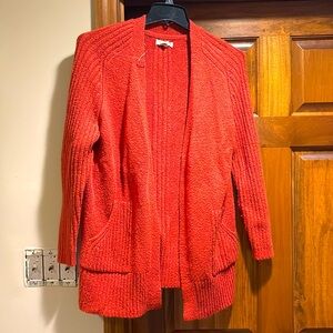 Thick and long cardigan!